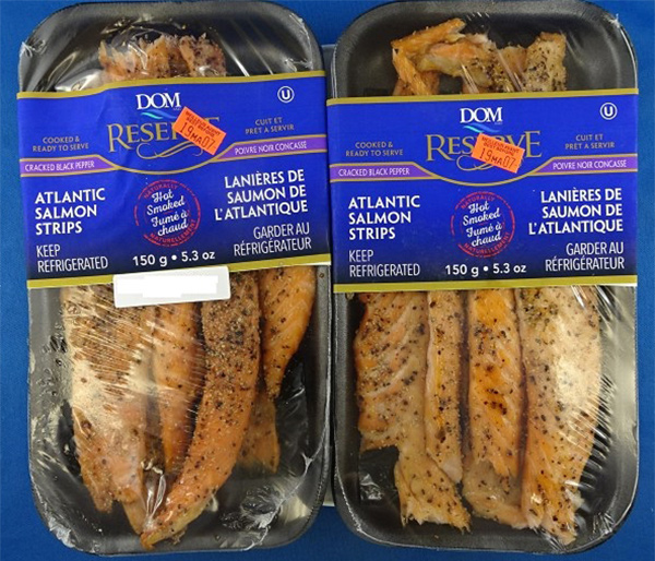 Dom Reserve : Lanières de saumon de l'Atlantique : 150 g