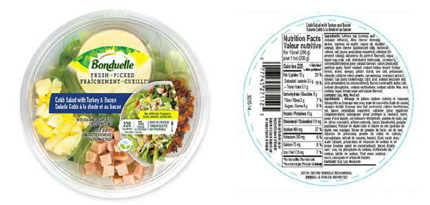 Bonduelle Chef Inspired Salad with Turkey &amp; Ham